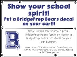 Show Your School Spirit and earn PAVE hours today!